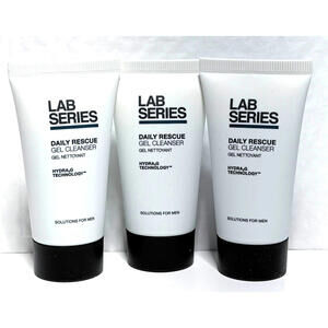 3 x Lab Series Daily Rescue Gel Cleanser 1oz/30ml each travel size NEW